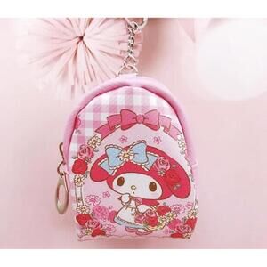 My Melody Keychain - Mini Pouch Coin Purse Kawaii Lolita Style, Cute Gift